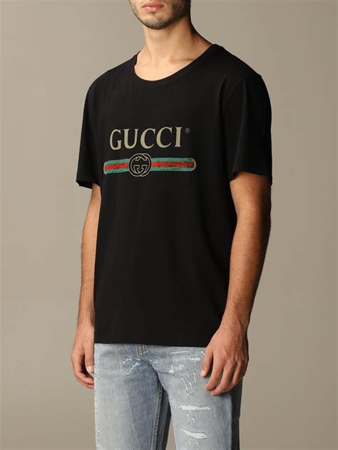 gucci black shirt womens|authentic Gucci men tee shirts.